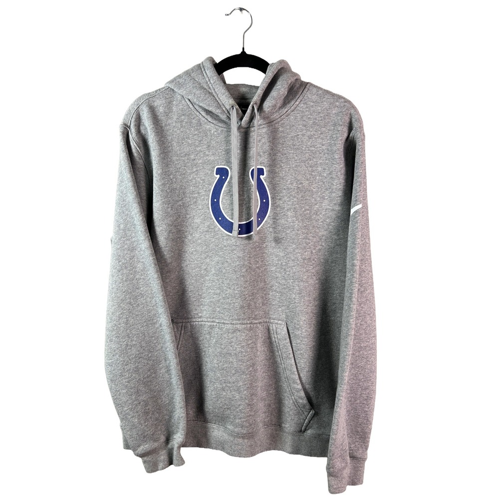 Nike Indianapolis Colts Hoodie Sweatshirt 2010s Men's Large Athleisure